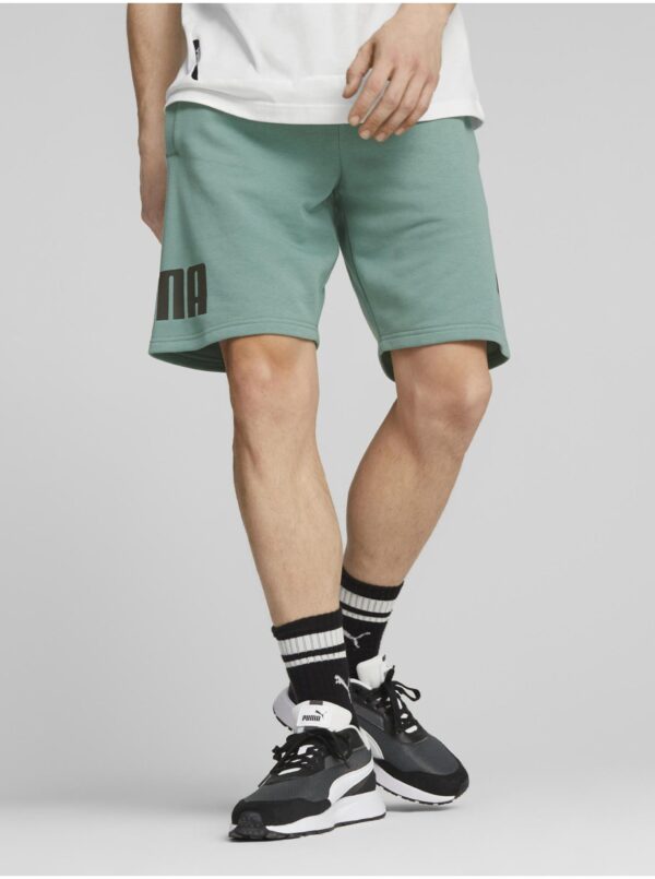 Light green men's sweat shorts Puma Power - Men's