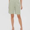 Light green shorts VERO MODA Josie - Women