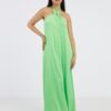 Light green women's maxi-dresses ONLY Rikka - Women