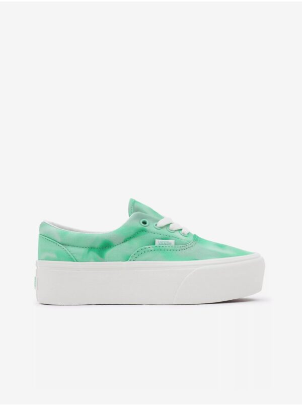 Light green women's platform sneakers VANS - Women