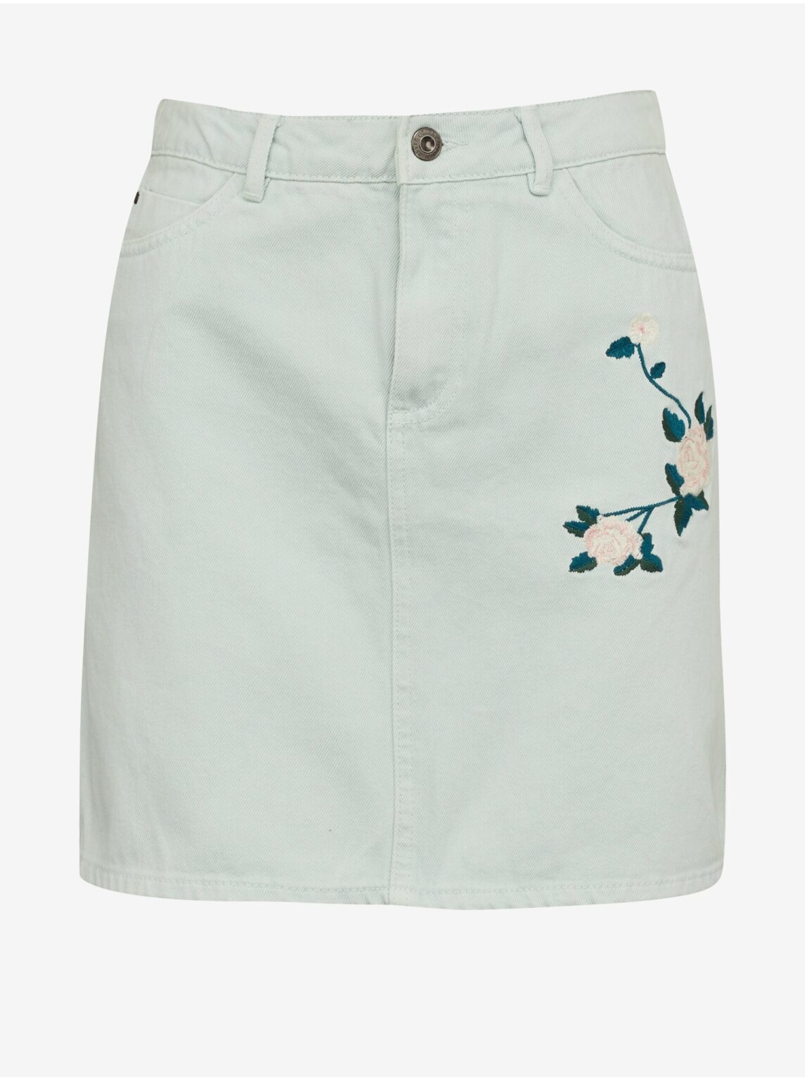 Light green women's skirt CAMAIEU - Women's