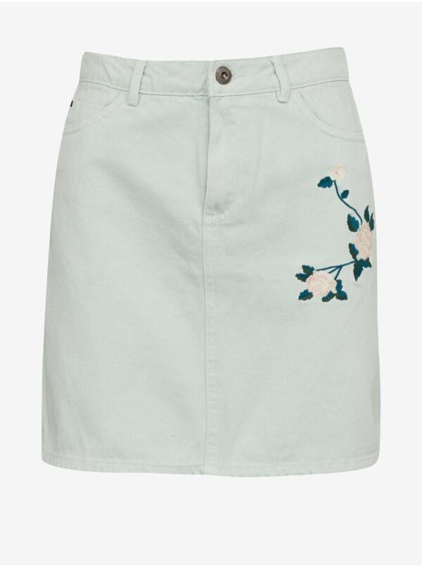 Light green women's skirt CAMAIEU - Women's