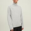 Light grey Jack & Jones Hill Men's Turtleneck - Men