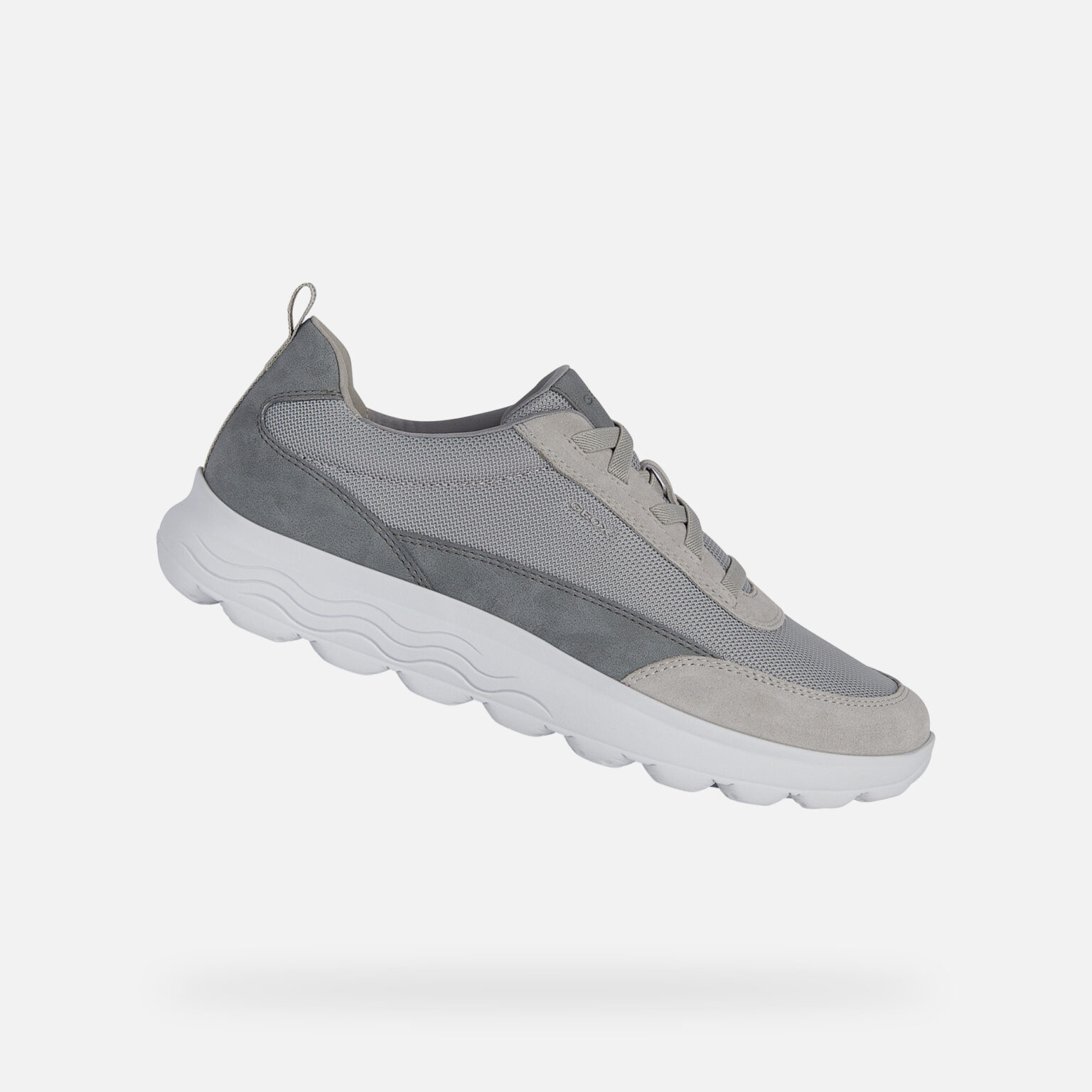 Light grey men's sneakers Geox Spherica - Men's