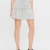 Light grey skirt Pieces Neora - Women
