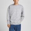 Light grey striped sweatshirt Jack & Jones Brink - Men's