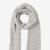 Light grey women's wool scarf Pieces Jeslin - Women's