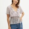 Light pink floral blouse JDY Time - Ladies