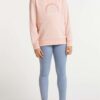 Light pink girly sweatshirt Ragwear Evka - Girls