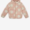Light pink polka dot quilted jacket for girls Tom Tailor - Girls