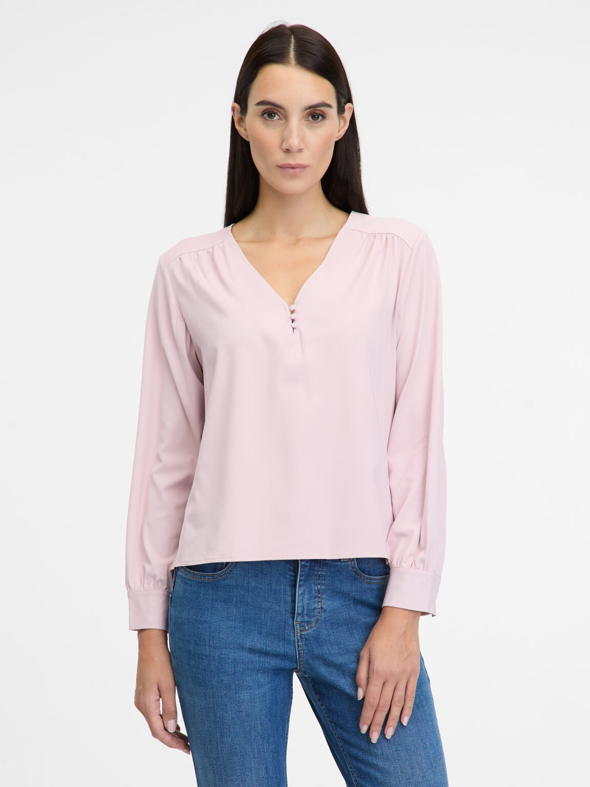 Light pink women's blouse ORSAY - Women