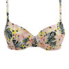 Light pink women's patterned swimwear top ORSAY - Women