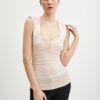 Light pink women's satin top Guess Susan - Women