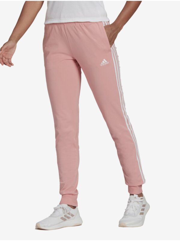 Light pink women's sweatpants adidas Performance - Women's