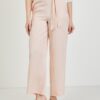 Light pink women's trousers with linen ORSAY - Ladies