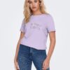 Light purple T-Shirt JDY Amy - Women