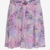 Light purple floral skirt for girls ONLY Anna - Girls