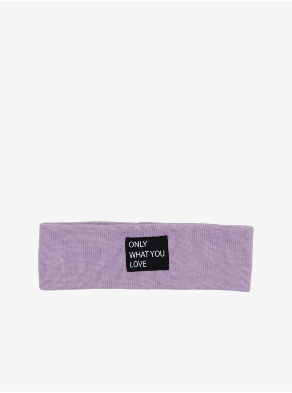 Light purple girly winter headband ONLY New Madison - Girls