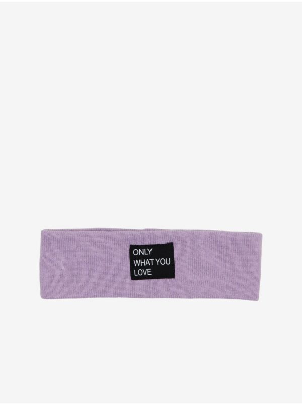 Light purple girly winter headband ONLY New Madison - Girls