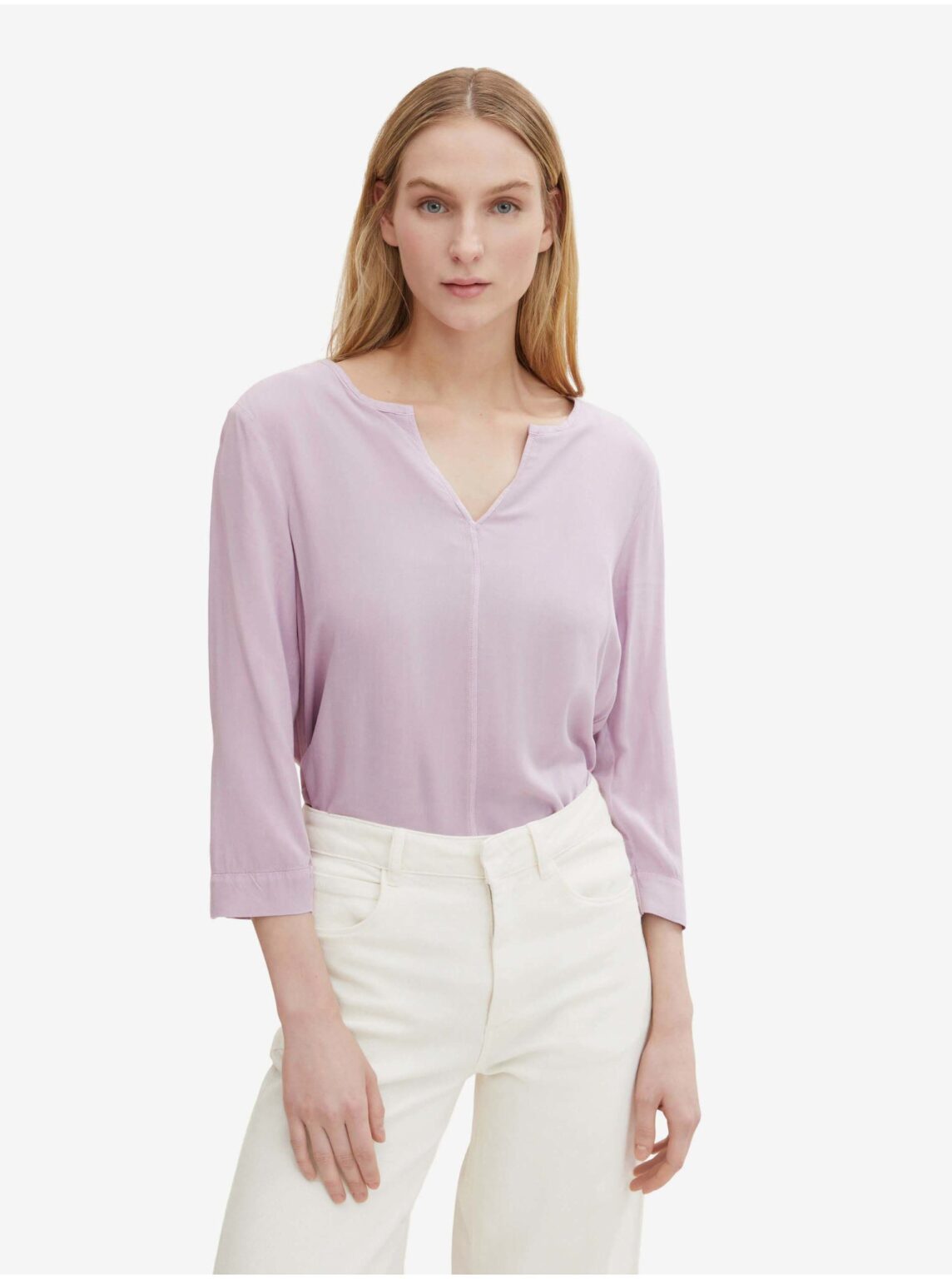 Light purple women's blouse Tom Tailor - Women's