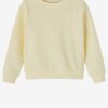 Light yellow girl's sweatshirt name it Lena - unisex