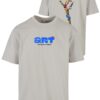 Lightweight asphalt T-shirt Bugs Oversize