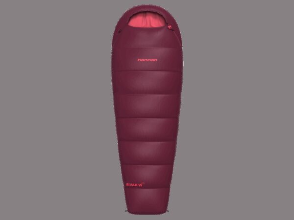 Lightweight sleeping bag Hannah BIVAK W 240 rhododendron/poppy red II