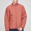 Lightweight terracotta bubble jacket