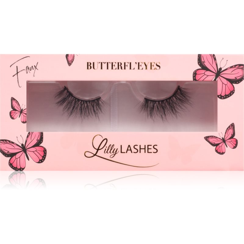 Lilly Lashes 3D Faux Mink Butterfl'eyes műszempillák típus Flirty 1 pár