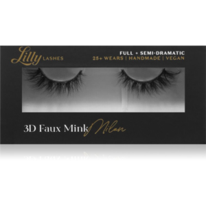 Lilly Lashes 3D Faux Mink műszempillák típus Milan 1 pár
