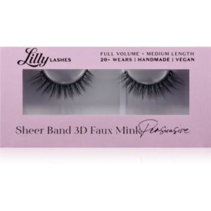 Lilly Lashes 3D Faux Mink műszempillák típus Persuasive 1 pár