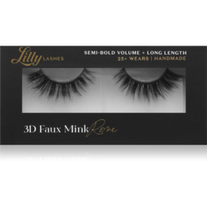 Lilly Lashes 3D Faux Mink műszempillák típus Rome 1 pár
