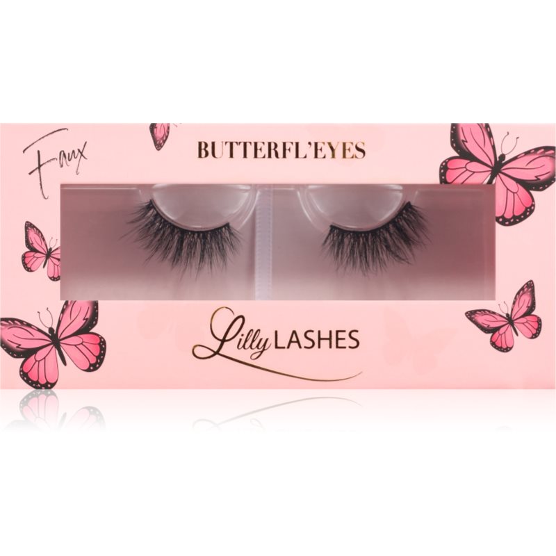 Lilly Lashes Butterfl'eyes Faux Mink Half Lash műszempillák típus Angel 1 pár