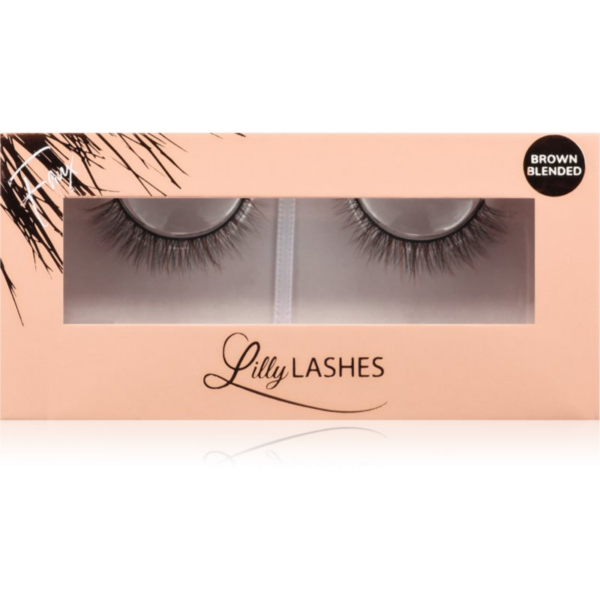 Lilly Lashes Everyday Faux Mink Brown Blended műszempillák típus Naked 1 pár