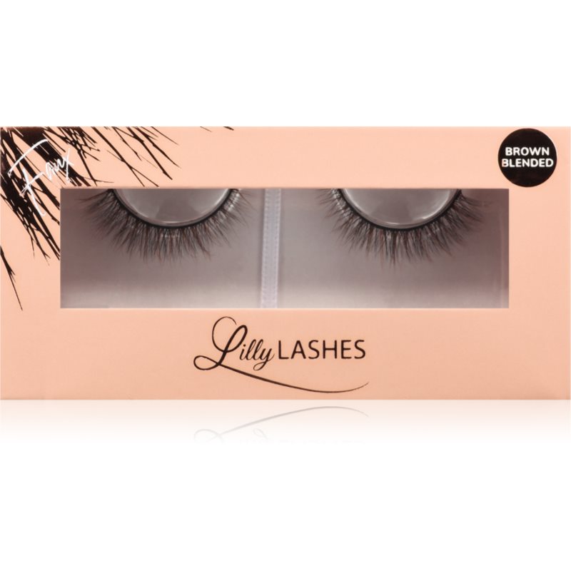 Lilly Lashes Everyday Faux Mink Brown Blended műszempillák típus Naked 1 pár