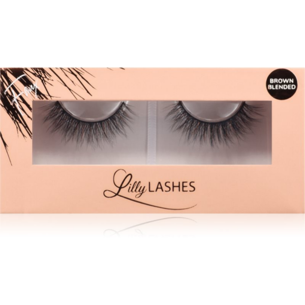 Lilly Lashes Everyday Faux Mink Brown Blended műszempillák típus Undressed 1 pár