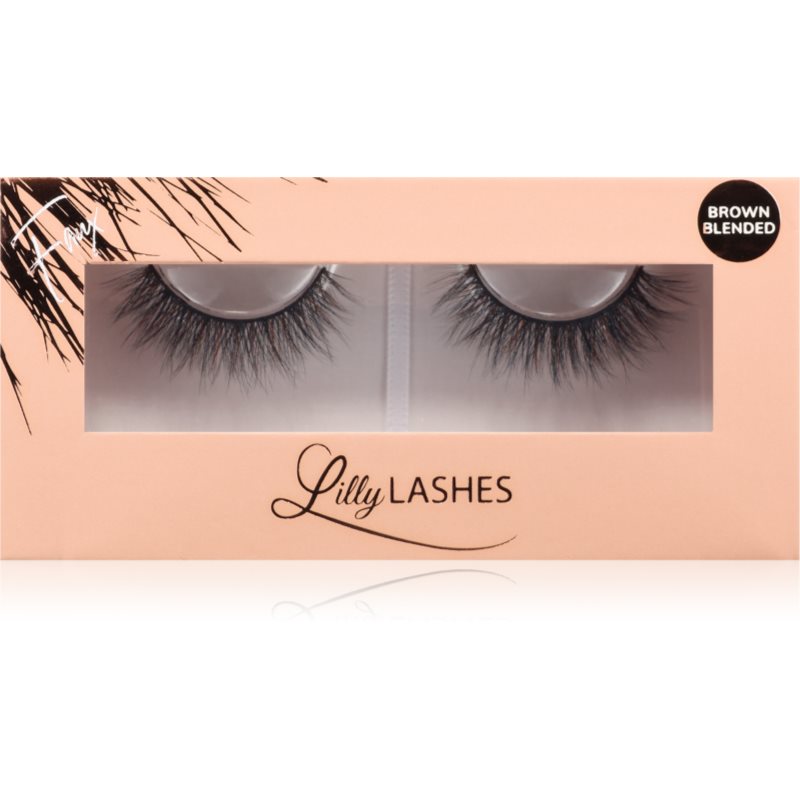 Lilly Lashes Everyday Faux Mink Brown Blended műszempillák típus Undressed 1 pár
