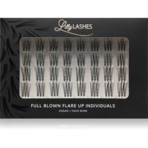 Lilly Lashes Individual Flares műszempillák árnyalat Full Blown Flare Up 32 db