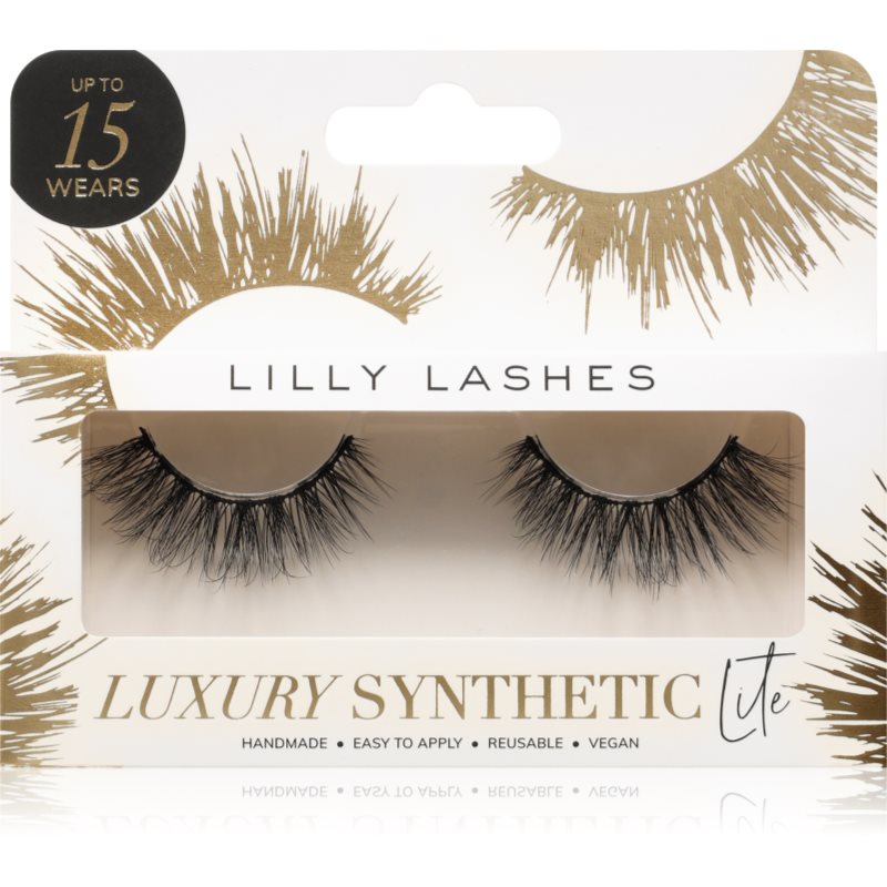 Lilly Lashes Luxury Synthetic Lite műszempillák típus Envy 1 pár