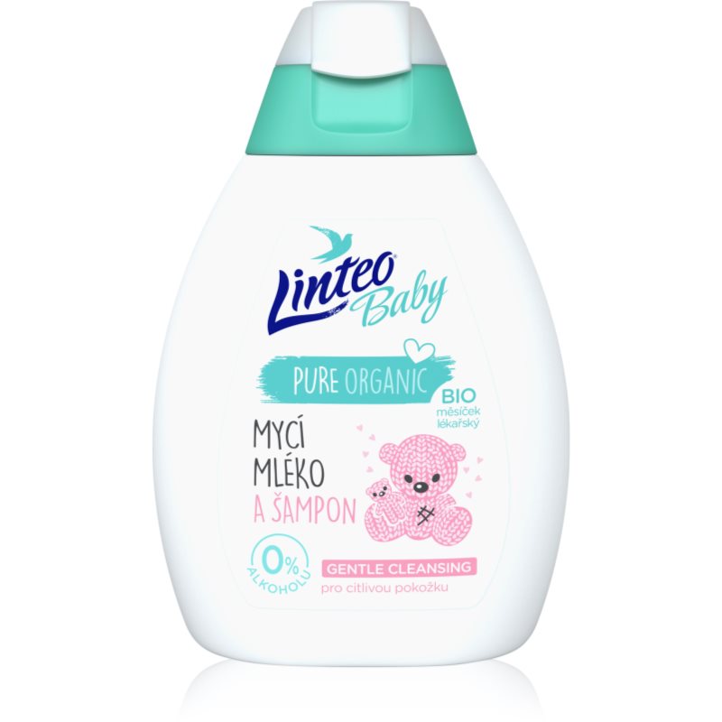 Linteo Baby ápoló és tisztító tej gyermekeknek 250 ml-Eredeti