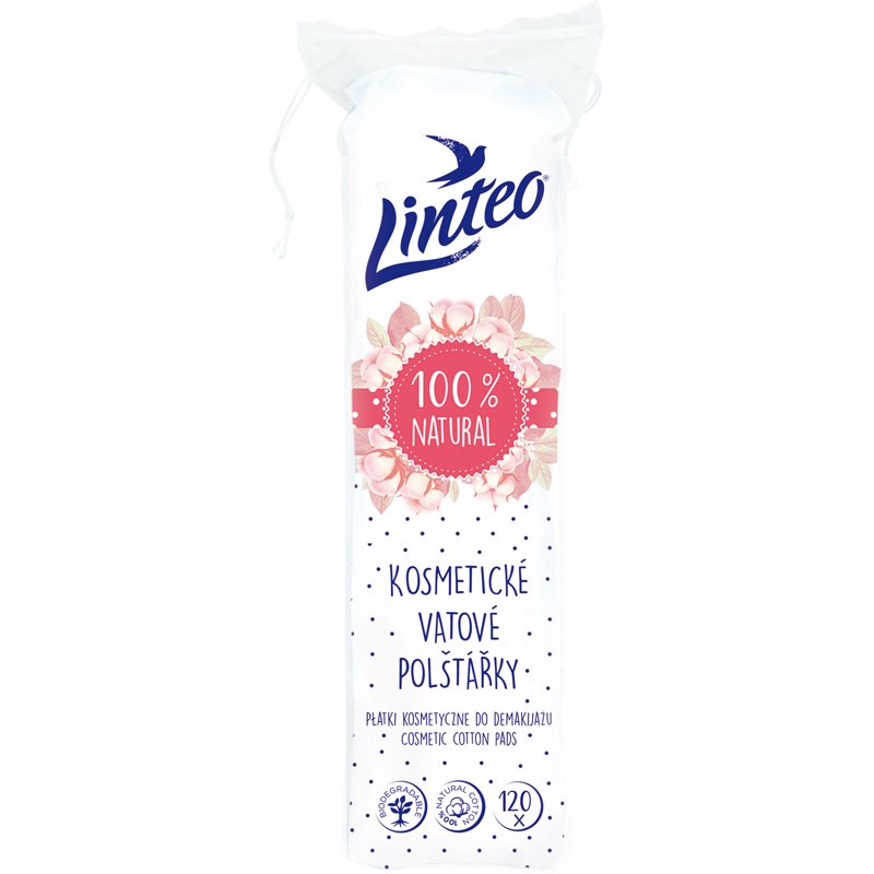 Linteo Natural Cotton Pads vattakorongok 120 db-Ár