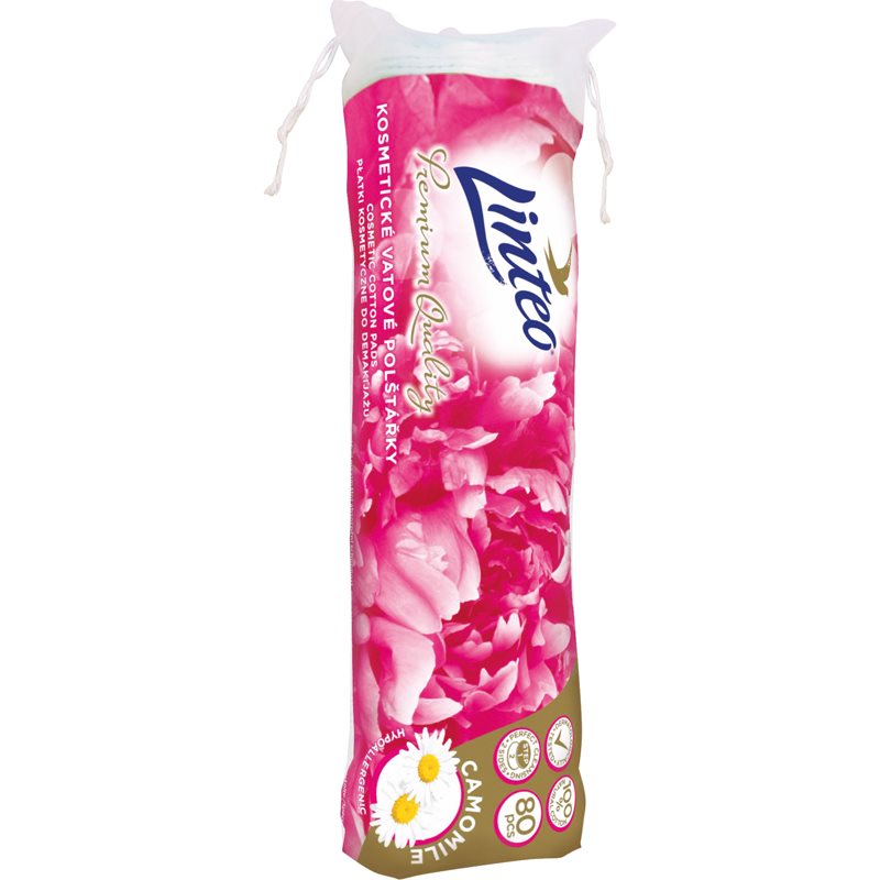 Linteo Premium sminklemosó vattakorong Camomile 80 db-Ár