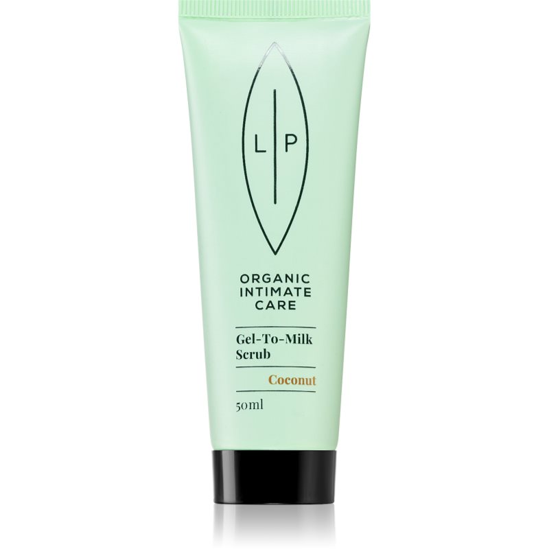 Lip Intimate Care Organic Intimate Care Gel To Milk Scrub finom hámlasztó krém kókuszzal Coconut 50 ml-Ár