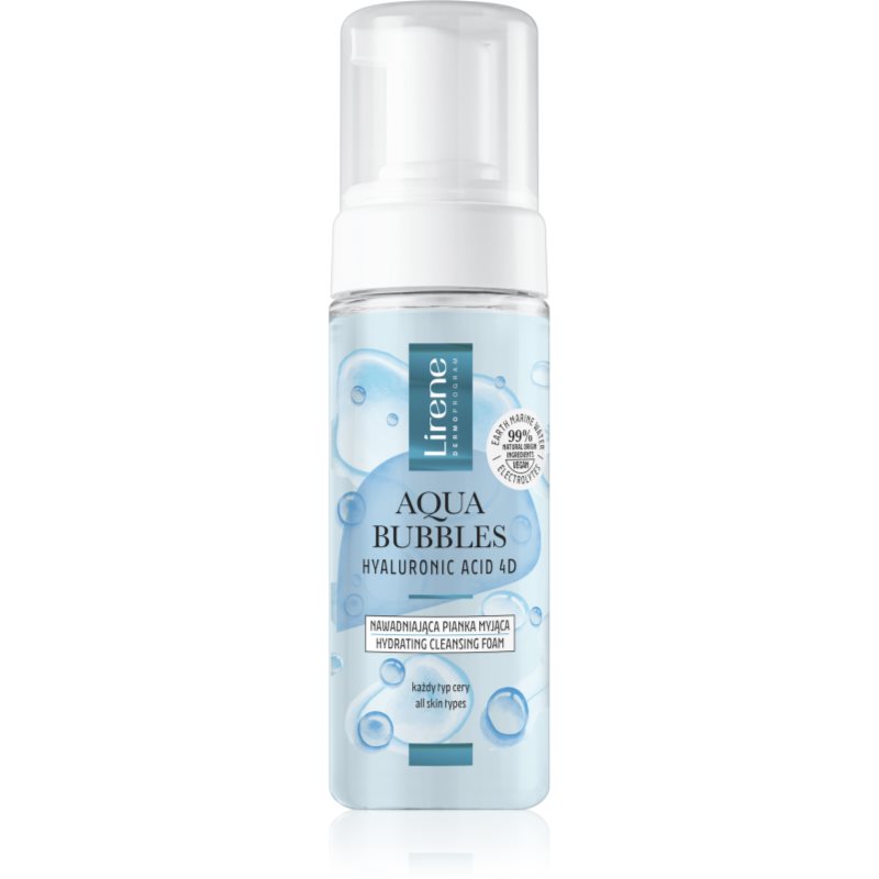 Lirene Aqua Bubbles hidratáló tisztító hab 150 ml-ár