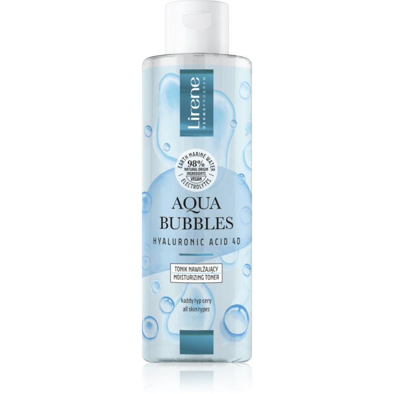 Lirene Aqua Bubbles hidratáló tonik 200 ml-ár