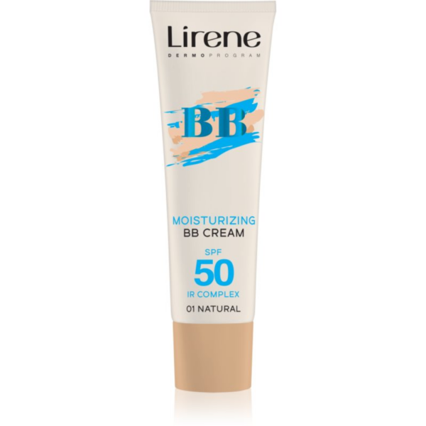 Lirene BB hidratáló BB krém SPF 50 árnyalat 01 Natural 30 ml-ár