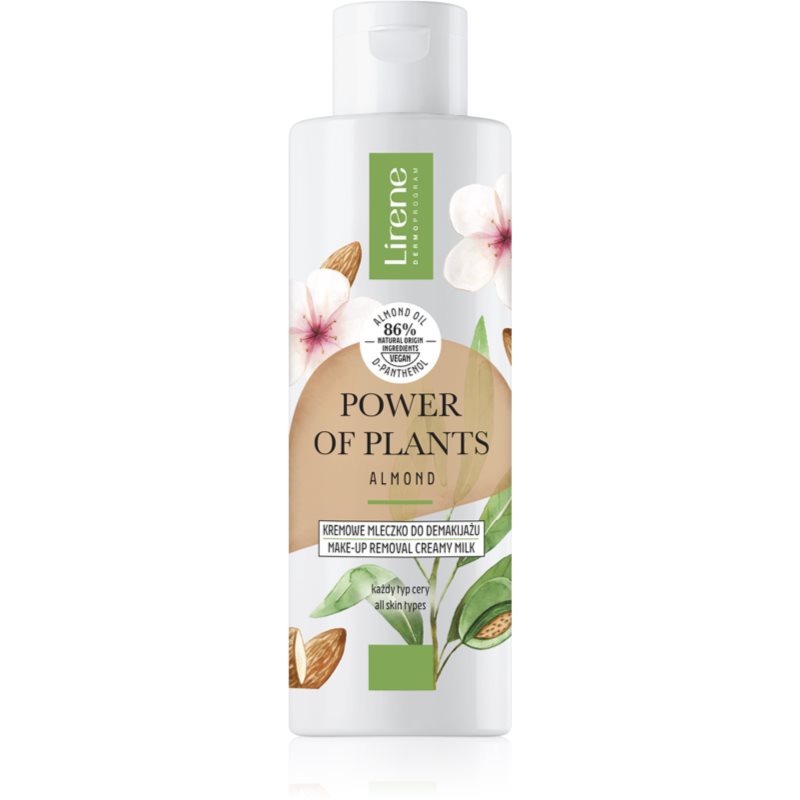 Lirene Power of Plants Almond sminklemosó tej kisimító hatással 200 ml-ár