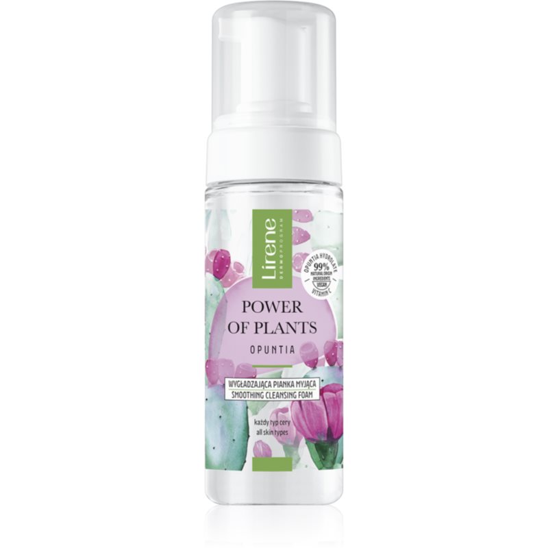 Lirene Power of Plants Opuntia finoman tisztító hab kisimító hatással 150 ml-ár