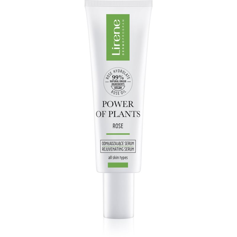 Lirene Power of Plants Rose fiatalító arcszérum feszesítő hatással 30 ml-Ár