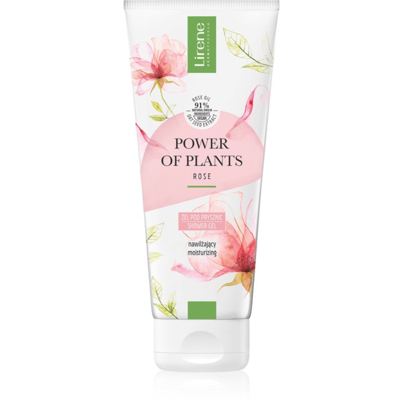 Lirene Power of Plants Rose tisztító gél hidratáló hatással 175 ml-Ár